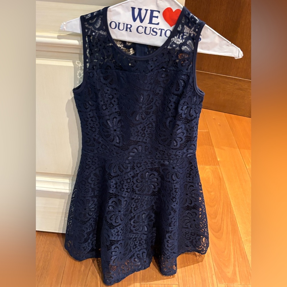 Penelope Tree Girls Navy Dress